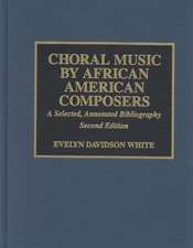 Choral Music by African-American Composers