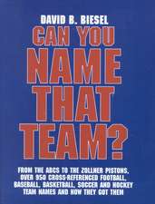 Can You Name That Team?