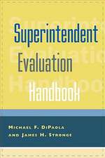 Superintendent Evaluation Handbook