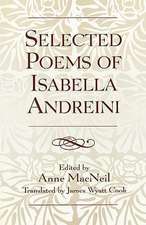 Selected Poems of Isabella Andreini