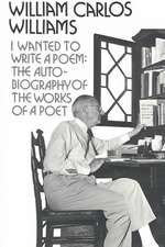 I Wanted to Write a Poem – The Autobiography of the Works of a Poet