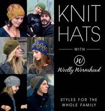 KNIT HATS WITH WOOLLY WORMHEADPB