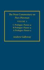 The Penn Commentary on Piers Plowman, Volume 1 – C Prologue–Passus 4; B Prologue–Passus 4; A Prologue–Passus 4