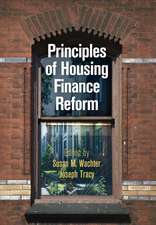 Principles of Housing Finance Reform