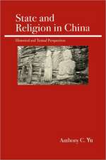 State and Religion in China