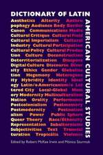 Dictionary of Latin American Cultural Studies