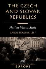 The Czech And Slovak Republics: Nation Versus State