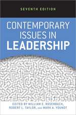 Contemporary Issues in Leadership