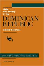 State And Society In The Dominican Republic