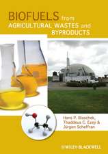 Biofuels from Agricultural Wastes and Byproducts