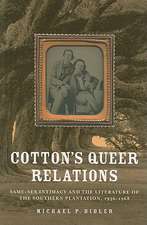 Cotton's Queer Relations: Same-Sex Intimacy and the Literature of the Southern Plantation, 1936-1968