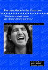 Sherman Alexie in the Classroom: This Is Not a Silent Movie. Our Voices Will Save Our Lives.