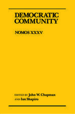 Democratic Community – Nomos XXXV