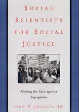 Social Scientists for Social Justice – Making the Case against Segregation