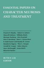 Essential Papers on Character Neurosis & Treatment