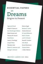 Essential Papers on Dreams