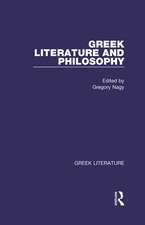 Greek Literature and Philosophy: Greek Literature