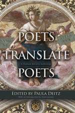 Poets Translate Poets: A Hudson Review Anthology