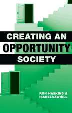 Creating an Opportunity Society