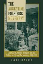 The Argentine Folklore Movement: Sugar Elites, Criollo Workers, and the Politics of Cultural Nationalism, 1900–1955