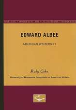 Edward Albee - American Writers 77: University of Minnesota Pamphlets on American Writers