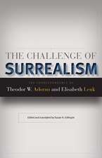 The Challenge of Surrealism: The Correspondence of Theodor W. Adorno and Elisabeth Lenk