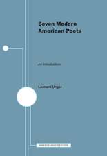 Seven Modern American Poets: An Introduction