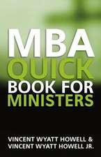 MBA Quick Book for Ministers