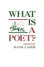 What Is A Poet?