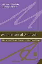 Mathematical Analysis