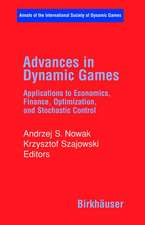 Advances in Dynamic Games: Applications to Economics, Finance, Optimization, and Stochastic Control