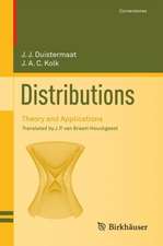 Distributions: Theory and Applications