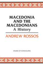 Macedonia and the Macedonians: A History