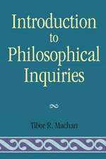 Introduction to Philosophical Inquiiries