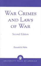 War Crimes and Laws of War