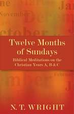 Twelve Months of Sundays: Biblical Meditations on the Christian Year