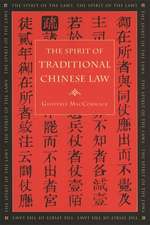 Spirit of Traditional Chinese Law