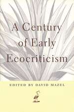 Century of Early Ecocriticism