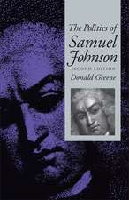 The Politics of Samuel Johnson