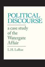 Political Discourse: A Case Study of the Watergate Affair