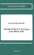 The Role of the U.N. in Cyprus from 1964 to 1979