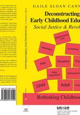 Deconstructing Early Childhood Education