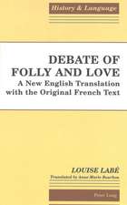 Debate of Folly and Love