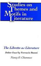 The Libretto as Literature