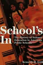 School's in: The History of Summer Education in American Public Schools