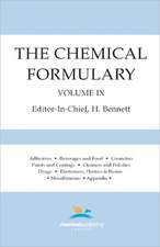 The Chemical Formulary, Volume 9