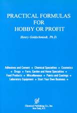 Practical Formulas for Hobby or Profit