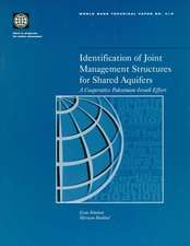 Identification of Joint Management Structures for Shared Aquifers: A Cooperative Palestinian-Israeli Effort