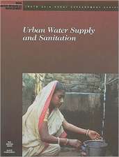 Urban Water Supply and Sanitation