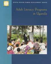 Adult Literacy Programs in Uganda